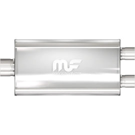 MagnaFlow Exhaust Products Stainless Muffler 3in Inlet/2.5in Dual Outlet