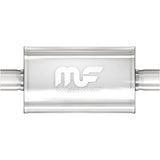 Stainless Race Muffler 4in In/Out