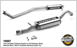 MagnaFlow Exhaust Products Cat-Back Exhaust 03-06 Toyota Corolla 1.8L