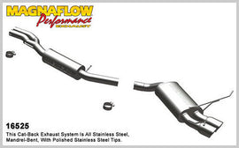 MagnaFlow Exhaust Products Cat-Back Exhaust 08-13 BMW 128i 3.0L