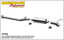 MagnaFlow Exhaust Products Cat-Back Exhaust 05-12 Toyota Tacoma 4.0L