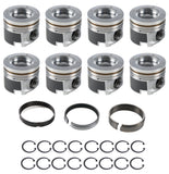 Duramax PowerPak Piston Set 4.075 Bore 6.6L LP5