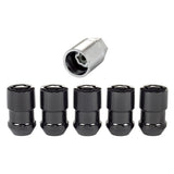 5 Wheel Locks M12X1.5 Cone Seat
