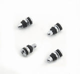 Mr. Gasket Chrome Tire Valve Stems - Shorty with Screw-On Mounting