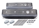 Mr. Gasket Cast Aluminum Ball Milled Center Bolt Valve Covers - Polished