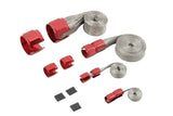 Mr. Gasket Flex-Braid Hose Sleeve Kit - Red