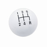 Mr. Gasket Shifter Knob - 5-Speed Pattern - White