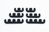 Mr. Gasket Wire Separators - Plastic - 7 mm / 8 mm - Black