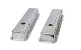 Mr. Gasket Chrome Valve Covers - Dual Cap Holes
