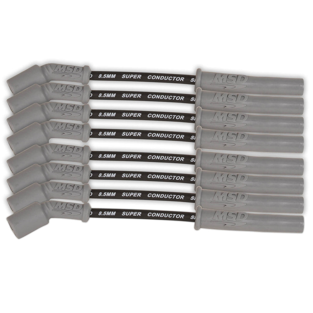 MSD Spark Plug Wire Set - GM LT1 2014-Up Black