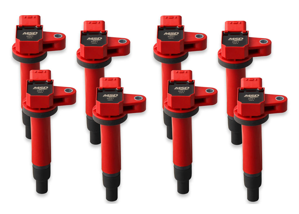 MSD 98-10 Toy/Lex 4.7L Coils Red 8Pk
