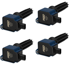 Load image into Gallery viewer, MSD Coil 4pk Ford Eco-Boost 2.0L/2.3L Blue