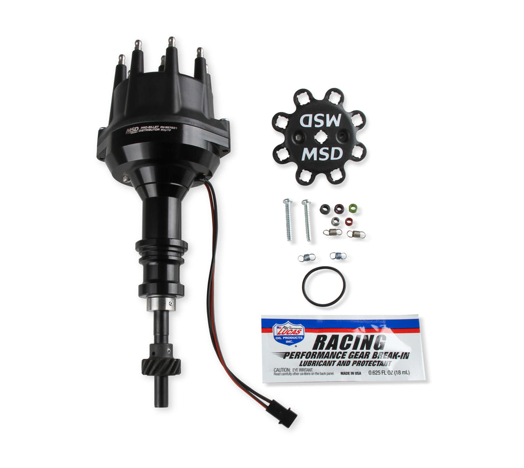 MSD Pro-Billet Distributor SBF 302 w/Steel Gear