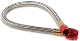 NOS Stainless Steel Braided Hose -4AN to -3AN 1-foot Red