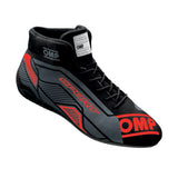 OMP SPORT SHOES FIA 8856 -2018 BLACK / RED SZ. 41