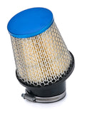 Filter Air Kart 2.437in Inlet 4in 20 Deg Blue