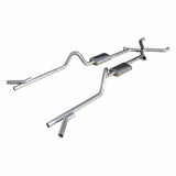 55-57 Chevy 2.5 Exhaust w/X-Pipe