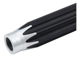 3/8 Aluminum Scalloped Tube 3in