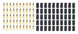Ring Terminal #8 14-16 Ga w/Heat Shrink 50pk