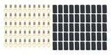 Ring Terminal #10 16-22 Ga w/Heat Shrink 50pk