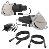 Dual 3.5in Electric Exha ust Cutout Valves