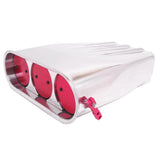 Street Hood Scoop Finned Polished