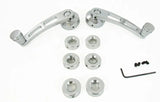 Chrome Alum 4-1/4In Win dow Handle