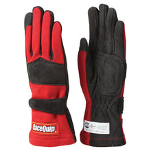 Load image into Gallery viewer, Racequip Gloves Double Layer Large Red SFI