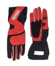 Load image into Gallery viewer, Racequip Gloves Outseam Black/Red X-Large SFI-5