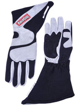 Load image into Gallery viewer, Racequip Gloves Outseam Black/ Gray Medium SFI-5