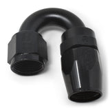 8AN 180Deg Hose End ProClassic Swivel Black