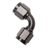 10an 90-Degree Female Female Coupler Black
