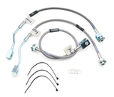 92-96 F150 Brake Lines 2/4WD Front Disc R Drum