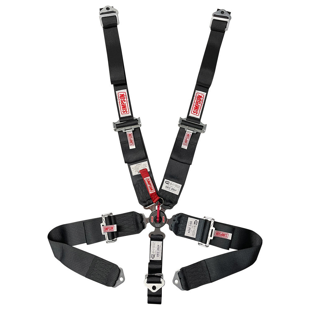 Simpson Safety 5PT Harness System CL P/D HNR B/I IND 55in BK
