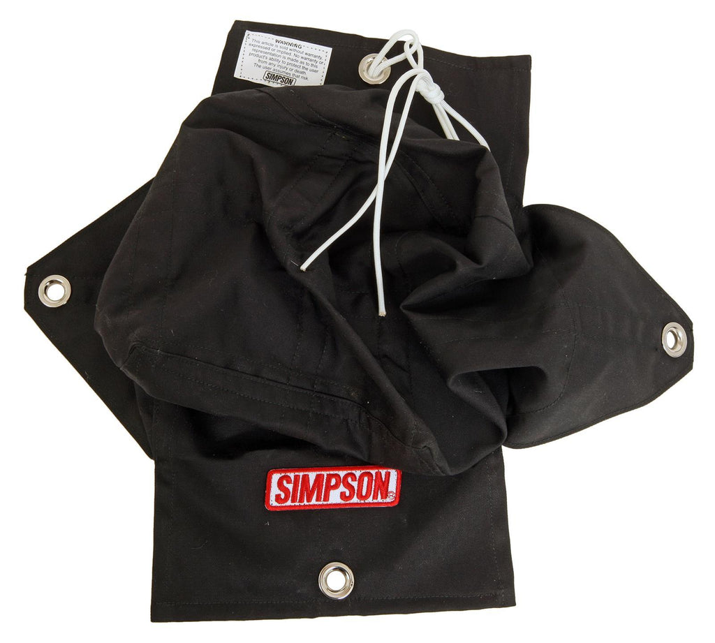 Simpson Safety Parachute Pack Black 12ft