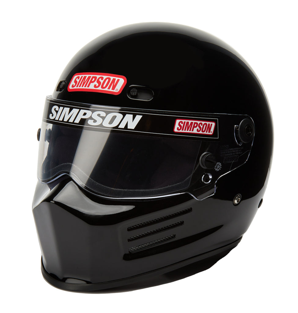 Simpson Safety Helmet Super Bandit Large Black SA2020