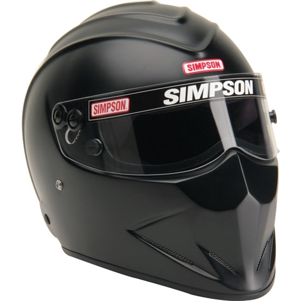 Simpson Safety Helmet Diamondback 7-1/2 Flat Black SA2020