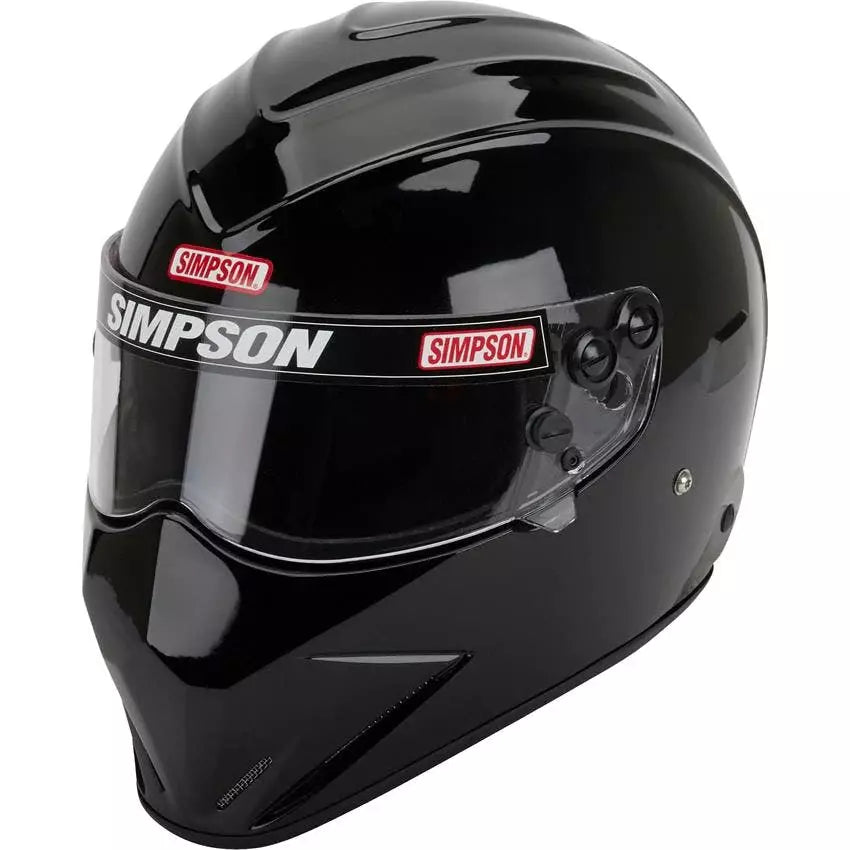 Simpson Safety Helmet Diamondback 7-3/4 Black SA2020
