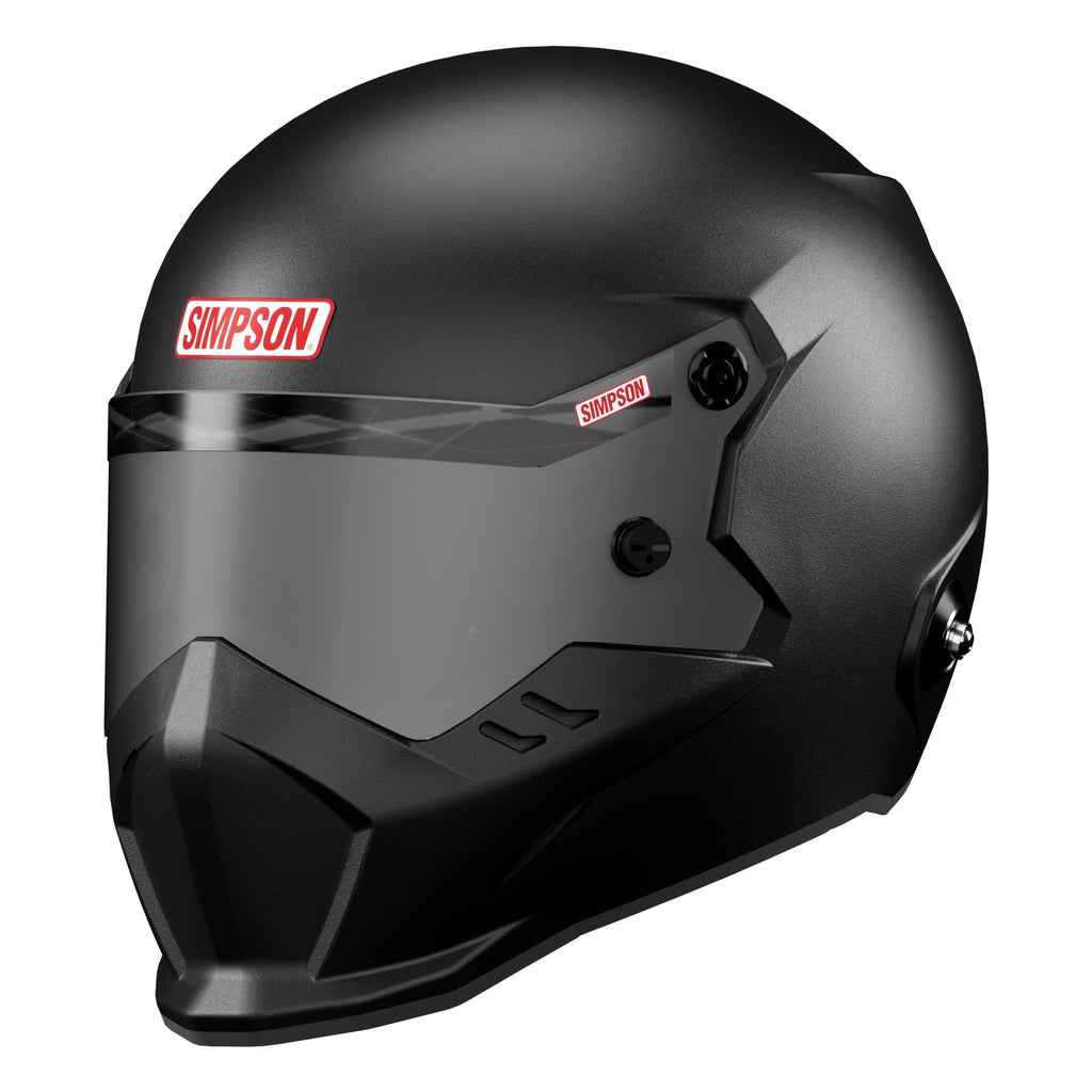 Simpson Safety Helmet KingSnake X- Small Matte Black SA2025