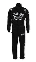 Load image into Gallery viewer, Simpson Safety Suit Checkers XX-Large Black SFI 3.2A/5