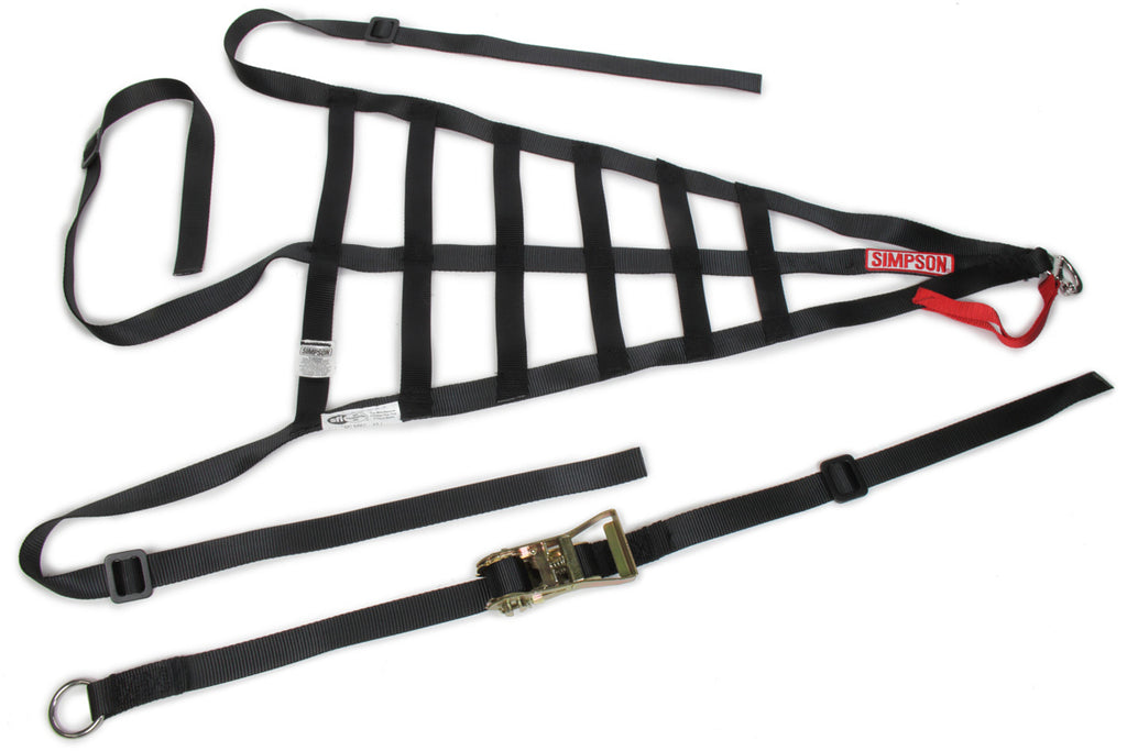 Simpson Safety Driver Net Corvette Left Poly 28in x 15-3/4