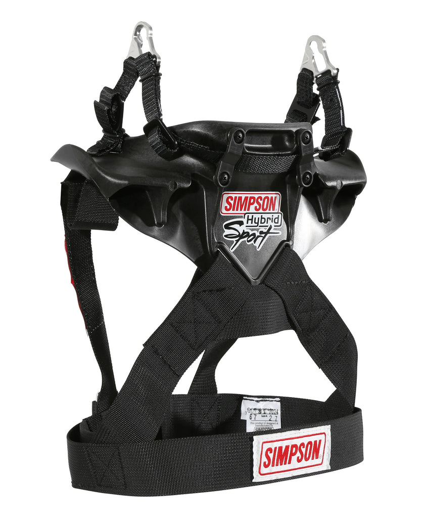 Simpson Safety Hybrid Sport Small w/ Sliding Tether PA FIA