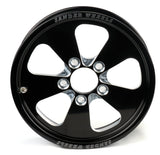 740 SERIES 15X3.5X2.2 FR GD 5 SPOKE 5X4.75 BLK &