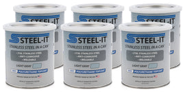 STEEL-IT Light Gray Polyurethane Case 6 X 1 QT
