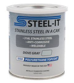 STEEL-IT Dove Gray Polyurethane 1 QT Can