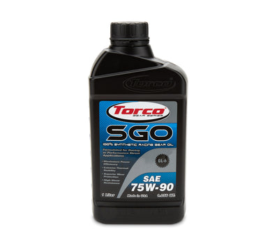 Torco Racing Oils SGO 75W90 Synthetic Racing Gear Oil 1-Liter