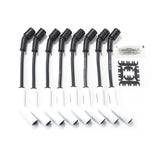 8.5mm Black Ign Wire Set 135 Degree Black Boots