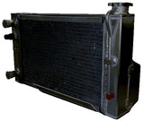 Radiator 18 Wide x 10 High Mini Sprint Black