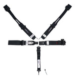 Harness 5pt HANS Shldr Left Side Ratchet L&L