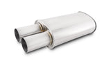 STREETPOWER Oval Muffler 3in Round Straight